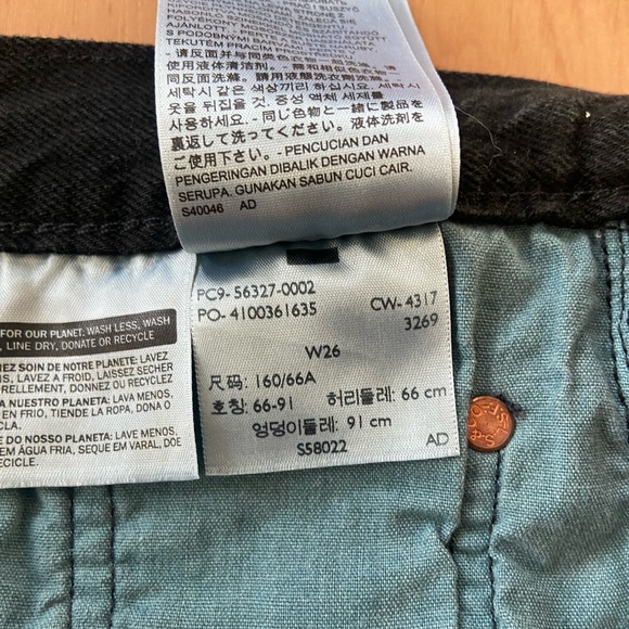 Levi’s high waist 501 shorts - Picture 4 of 5